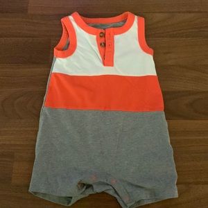 Sleeveless romper